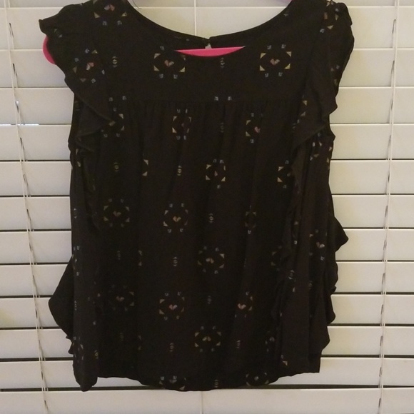⛔️SOLD⛔️Epic Threads black with heart print - Picture 1 of 2